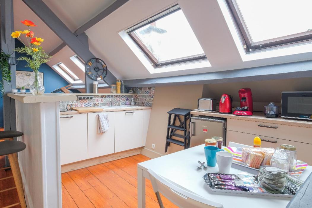 L'Escale Nemourienne Appartement Nemours Buitenkant foto